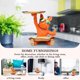 thumbnail image 5 of Bulldog caja de almacenamiento decoración con palé escultura de mesa de resina para el hogar (naranja) Ehuebsd Libre de BPA, 5 of 8