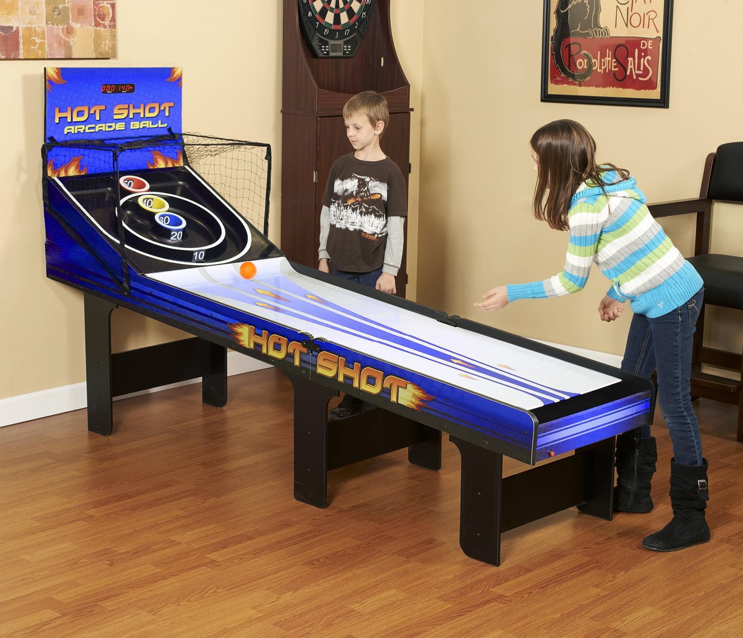 Hathaway Table de balle d'arcade Hot Shot 2,4 m (8 pi)