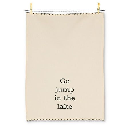 

Set of 12 Go Jump in the Lake Tea Towel