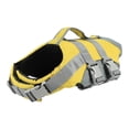 Dog Life Jacket, Adjustable Pet Flotation Vest with Rescue Handle ...