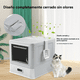 thumbnail image 3 of Arenero Acero Inoxidable Para Gatos Cerrada Xtellar gris, 3 of 4