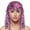 Pink, variant on MEICHEN Women's Colorful Tassel Wig Shiny Festival Headpiece for Cheerleaders Sports Fans and Party