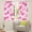 Pink Lavender, variant on Erosebridal Chic Butterfly Blackout Curtains Set of 2 (52x84 Each) for Girls, Colorful Flower Window Curtains