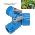 thumbnail image 4 of Divisor de Manguera de Jardín Conector de Latón de 2 Vías Divisor de Grifo Válvula Y Conector de Manguera de Jardín para Grifo de Manguera de Jardín ANGGREK  Otros, 4 of 8
