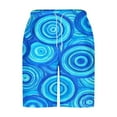 thumbnail image 3 of Hvot&aat Men's Swim Trunks Quick Dry 3D Print Beach Shorts Holiday Drawstring Swimming Trunks Shorts with Pocket, 3 of 3