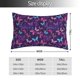 thumbnail image 2 of Balery Bright Purple Butterflies Funda de Cojín Estampada, Regalos para Mujeres, Regalos de Amor para Ella, Regalos para Novia o Esposa, Funda de Almohada-14"x20", 2 of 6