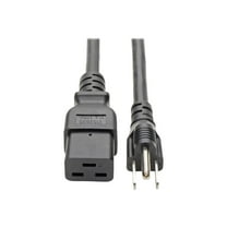 Tripp Lite Model P034-008 8 ft. Heavy-Duty Power Adapter Cord, 15A, 14AWG (IEC-320-C19 to NEMA 5-15P), 8-ft