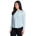 thumbnail image 2 of RBX Active Women's Lightweight Long Sleeve Workout Top with Mesh, 2 of 5