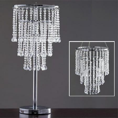

Efavormart 30 Acrylic Glass Diamond Pendant Chandelier + FREE Chandelier Stand