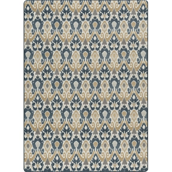 Milliken Imagine Area Rug MARIMBA NATURAL Marimba Natural Banded Rows 5 4 x 7 8 Rectangle