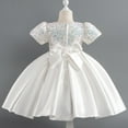 thumbnail image 7 of Princess Dress Up Clothes for Little Girls Princess Dresses for Girls, Pretend Play & Dress Up Princess Costume White 4-5 Years, 7 of 7