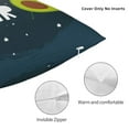 thumbnail image 3 of Pofeuu Avocado in Space1 Print Double-sided plush pillowcase Square Throw Pillow Covers Pillows Cover for Living Room Bedroom Sofa Couch Cushion Cover（No pillow core）-20"x20", 3 of 7