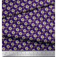 thumbnail image 3 of Soimoi Poly Georgette Fabric Artistic Floral Printed Craft Fabric by the Yard 52 Inch Wide, 3 of 3