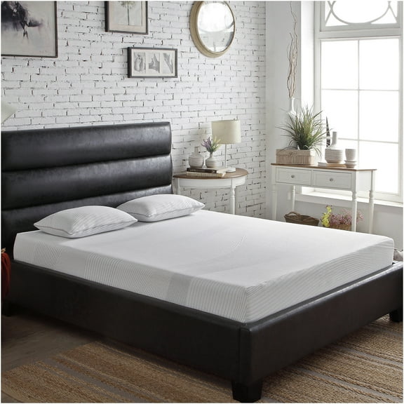 JERFIT 8 Inch Twin XL Cooling Copper Gel Memory Foam Mattress, Medium Firm, CertiPUR-US Certified, Breathable Cover, Motion Isolation, Pressure Relief, Bed-in-a-Box