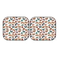 thumbnail image 5 of Lsque Colorful Butterfly 2 PCS Windshield Sun Shade | CarFoldable Window Covers | Car Accessories Reflect UV for Universal Cars SUV Truck | Large, 5 of 7