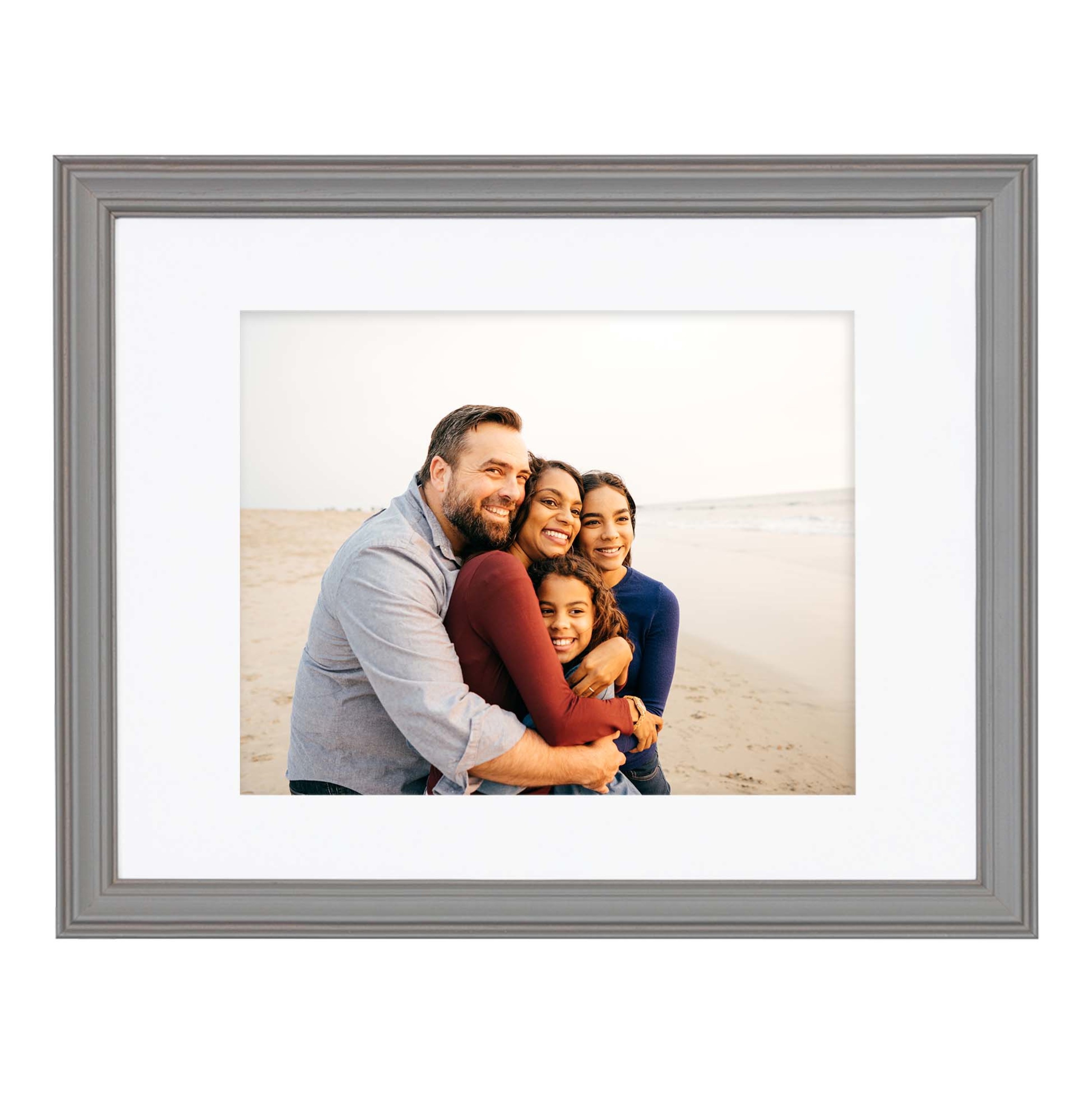 Kate and Laurel Bordeaux Expressions Wall Decor Collection, Set of 10, Coastal Finishes, Assorted Size Frames and Decorative Wall Accents