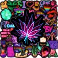 thumbnail image 4 of Pegatinas de neón creativas para cuaderno, equipaje, patineta, taza de agua, pegatinas de graffiti decorativas a prueba de agua, 4 of 5