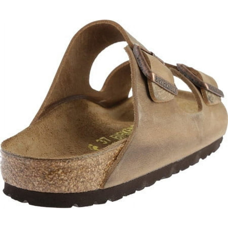Birkenstock Arizona Oiled Leather Sandal, Handcrafted Nubuck Birkenstock Arizona Oiled Leather Sandal, Handcrafted Nubuck