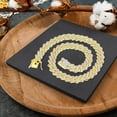 thumbnail image 1 of Gold Cuban Chain Bracelet For Men And Women, 1 of 3