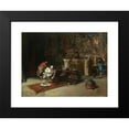 thumbnail image 2 of Mariano Fortuny Marsal 24x19 Black Modern Framed Museum Art Print Titled - The Print Collector (1866), 2 of 5