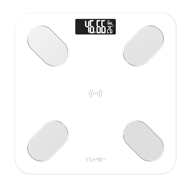 Amdohai Multi-Functional Intelligent Body Fat Scale BT4.0 Electronic Digital Body Weight Scale with Smartphone App Body Composition Analyzer