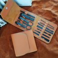 thumbnail image 3 of Juego de cortaúñas de 12 uds, cortaúñas de acero inoxidable, tijeras para uñas profesionales, Kit de pedicura y manicura, herramientas para quitar cutículas, 3 of 5