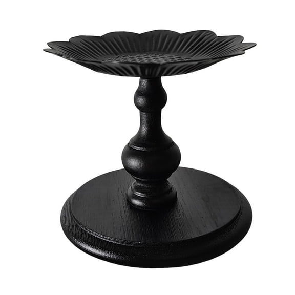 FashionCha Pillar Candle Holder Plate for Wedding Party Living Room Home Decoration Flower Plate