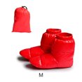 thumbnail image 4 of Eigraketly 1 par de calentadores térmicos para pies, impermeables, a prueba de viento, funda de calcetín, bolsa para exteriores, tienda de campaña Ropa Deportiva, Zapatos Rojo M Eigraketly OD028961-01, 4 of 6