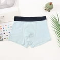 thumbnail image 3 of Kids Flats for Girls Children's Mid Waist Flat Angle Casual Solid Color Four Cornered Briefs, 3 of 5