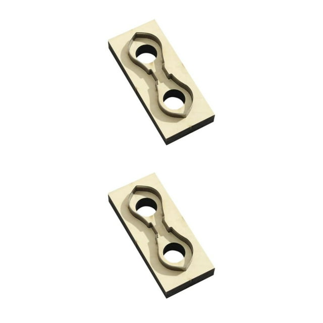 Guardoinrt Effortless With Pressure Withstand Capability DIY Tool Mold Die Hand-free Long Service Life Neat Type A 2Set
