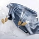 thumbnail image 3 of Juego de 2 Copas de Vino con Borde Dorado de Cristal, Elegantes Copas de Champán Decorativas de Tallo con Diamantes, Copas de Cóctel, Regalos B, 3 of 5