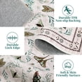 thumbnail image 6 of Soft Modern Area Rug for Living Room, Bedroom, Durable Home Decor Carpet, 8x10ft, Elegant Cyan, 6 of 8