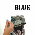 thumbnail image 3 of Jurassic World: Fallen Kingdom Blue Velociraptor Giant Wall Decal, 3 of 6