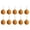 Khaki, variant on TMOYZQ 10 PCS Christmas Balls Bulk Shatterproof Plastic Christmas Tree Decorations for Decorative Hanging Baubles 3.1in