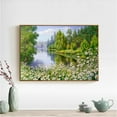 thumbnail image 2 of Diamond Drawing Creative Landscape Rhinestone Art Diamond Cross Stitch, 2 of 7