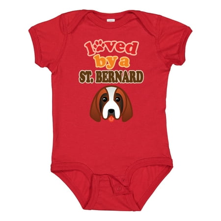 

Inktastic St Bernard Dog Lover Gift Baby Boy or Baby Girl Bodysuit