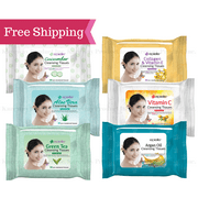 epielle® Assorted Facial Makeup Remover Cleansing Tissues Wipes, 30ct (6 pack)