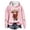 Pink, variant on Christmas Sweatshirts for Women 2025 Cow Print Pullover Hoody Festive Holiday Western Graphic Hooded Top Women Hoodies Black L