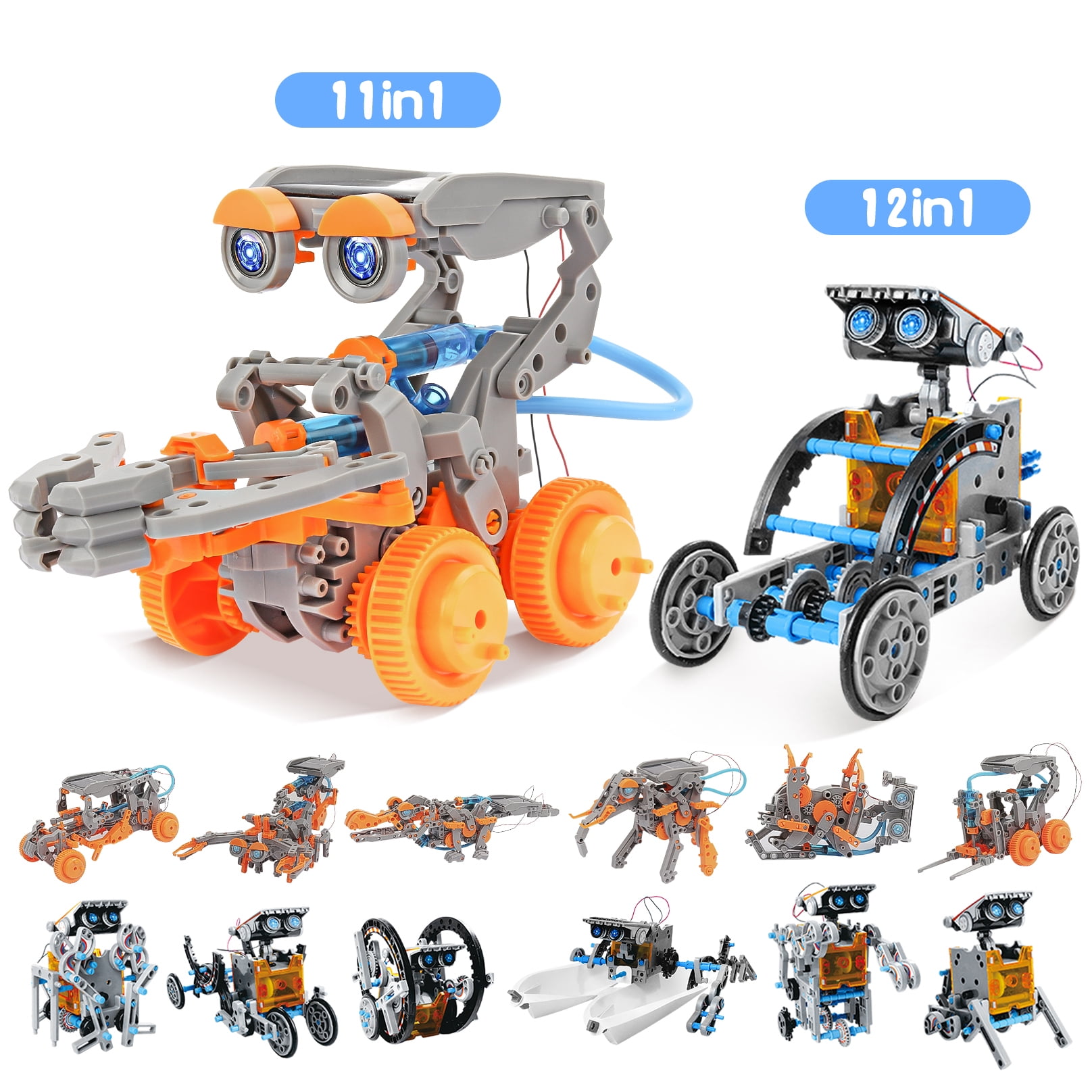 Details about   2Pepers Electric Motor Robotic Science Kits For Kids Diy Stem Toys Kid 4-In-1 