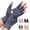 Navy Blue, variant on 2 Pairs Anti-Slip Silicone Dot Fingerless Gloves Soft Stretchy Breathable Half-Finger Wrist Hand Covers for Typing Craft Gaming Driving Reading for Men Women