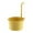 yellow, variant on CarpNettore Corner Sink Strainer Basket Food Catcher Colander Drain Basket Vegetables Fruits yellow