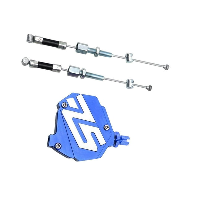 Stunt Clutch Cable Easy Pull Cable System Spare Stunt Clutch Parts for Motorcycle Blue