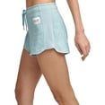 thumbnail image 2 of Calvin Klein Performance Shorts en Molleton Français Imprimés pour Femmes, Bleu, 2 of 7