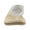 thumbnail image 3 of Cliffs By White Mountain Cienna Women's Thong Sandals Color: White Fabric Size: 8.5, 3 of 4