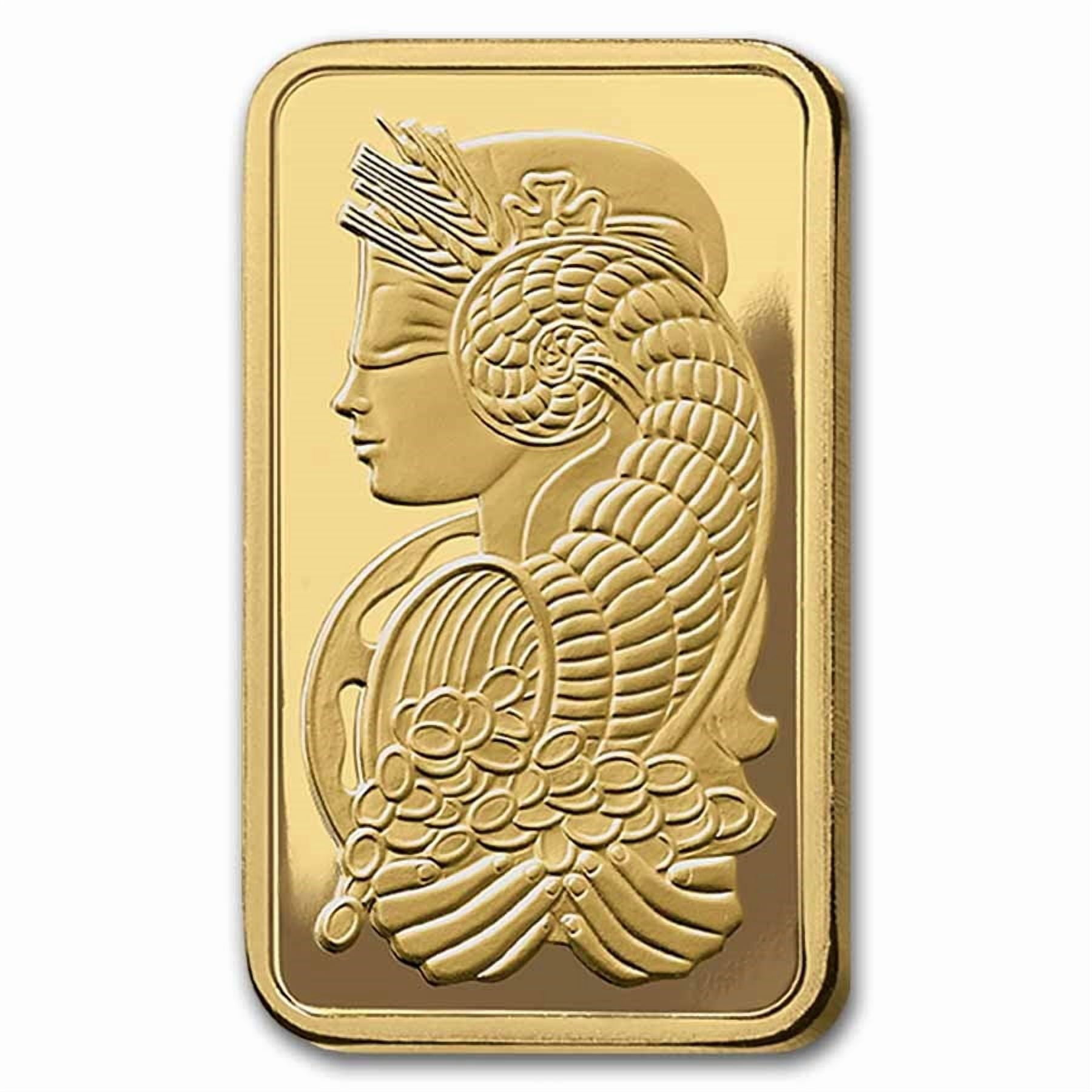 Pamp Suisse Lady Fortuna 20 Gram Gold Bar - Large Assay Card