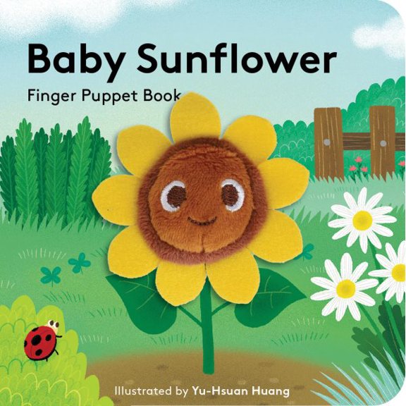 Pre-Owned chronicle books Baby Sunflower Finger Puppet Book