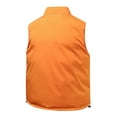 thumbnail image 4 of Bibifish Women's Puffer Vests Solid Multi-Pockets Zip Up Quilted Gilets Sleeveless Casual Lightweight Breathable Hiking Outerwear, 4 of 9