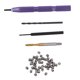 thumbnail image 4 of Kit De Reparación De Roscas Métricas De 54 Piezas, M2.5x0.45x2D Kit De Reparación De Helicoil Métrico Herramienta De Instalación De Insertos De Rosca Insertos De Rosca De Acero Inoxidable Herramienta, 4 of 14