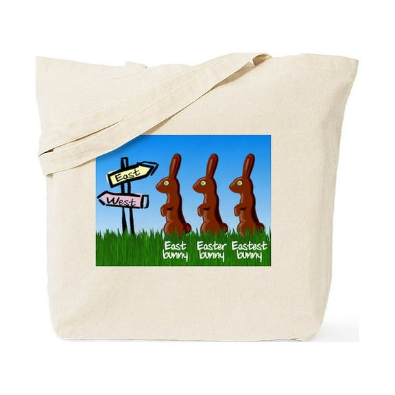 CafePress - Eastest Bunny Tote Bag - Unisex Canvas Tote Bag, Beige, 1-Piece