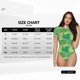 thumbnail image 5 of Fotbe Crocodile And Bush Body de Mujer con Cuello Redondo y Mangas Cortas, Sin Mangas Ajustado, Suave, Cómodo y Básico-XX-Large, 5 of 7